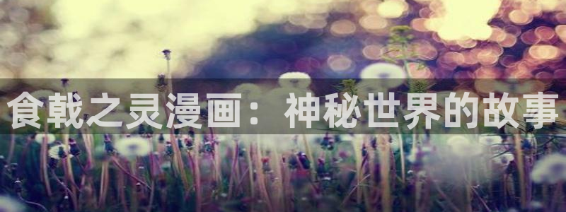 韩漫魔咒在线观看：食戟之灵漫画：神秘世界的故事